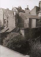 Queen Street No 8, rear ca1965